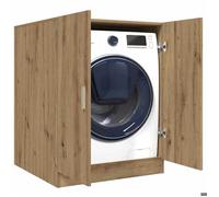 ""SALE 2026"" Armoire pour machine à laver chêne artisanal - Meuble pour machine à laver chêne artisanal 70,5x71,5x91,5cm 117684435707