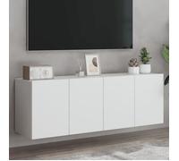 ""SALE 2026"" Armoire TV moderne Blanc - Meubles TV muraux 2 pcs blanc 60x30x41cm PRO964238011