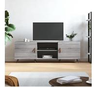 ""SALE 2026"" Armoire TV moderne Gris - Meuble TV sonoma gris 150x30x50cm - bois d'ingénierie PRO949034984