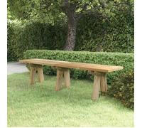 ""SALE 2026"" Banc de jardin Brun - Banc de jardin 160cm - bois de pin massif imprégné PRO863173559