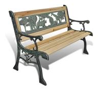 ""SALE 2026"" Banc de jardin Brun - Banc de jardin pour enfants 84cm - bois PRO227124598