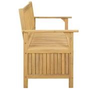 Sale 2026@ Banc de rangement avec stockage 120 x 63 x 84 cm Acacia massif - Banquette de balcon @9744