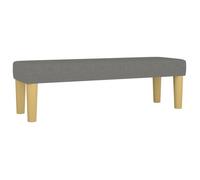 ""SALE 2026""Banc Entrée Bout de Lit - Banquette - WINWIN - Gris foncé 100x30x30cm Tissu 4.9 Kg 7468704