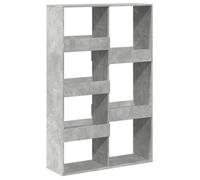 ""SALE 2026""Bibliothèque - Colonne/Meuble Étagère de rangement pour livres - gris béton 100x33x155 5cm - bois d'ingénierie 41.8 Kg 99