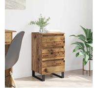 ""SALE 2026""Buffet avec tiroir - moderne-design - bois d'ingénierie - bois ancien - sur pieds - avec 3 tiroirs - pour salon 171bhj12y