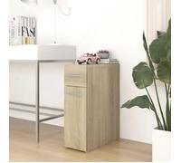 ""SALE 2026"" Buffet bahut Brun - Armoire d'apothicaire Chêne sonoma - Bois d’ingénierie PRO859484532