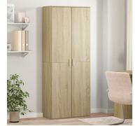 ""SALE 2026"" Buffet bahut Brun - Buffet haut chêne sonoma 70x35x180cm - bois d'ingénierie PRO163807473