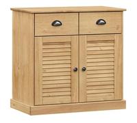 ""SALE 2026""Buffet de cuisine - Placard vaisselier - WINWIN - Cabinet bahut avec tiroirs VIGO 78x40x75cm bois massif de pin 20.6 Kg 2