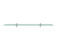 ""SALE 2026""Cabinet élégante/Étagère flottantes Transparent - Étagère murale en verre 80x10cm 8 mm 2.05 Kg 310048