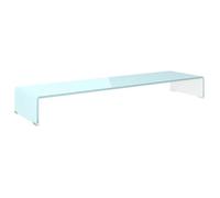 ""SALE 2026""Cabinet HiFi - Pour salon - design élégant Vert - Meuble TV/Support pour moniteur 110x30x13cm verre vert 15.2 Kg 854798