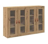 ""SALE 2026""Cabinets muraux 2 pcs - Placard vaisselier - WINWIN - Cabinet bahut Chêne artisanal 69,5x34x90cm 49.3 Kg 4553421