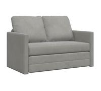 ""SALE 2026""Canapé-lit convertible - WINWIN - Canapé de journée - 2 en 1 gris clair 122x204x55cm velours 18.75 Kg 9281860