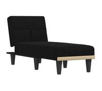 ""SALE 2026""Chaise longue/Meridienne - WINWIN - Fauteuil Rembourré 1 PLACE - noir tissu 14.15 Kg 9780240
