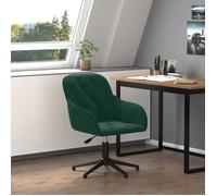 ""SALE 2026"" Chaise pivotante de bureau Vert - Chaise pivotante de bureau Vert foncé Velours PRO590684699