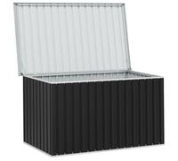 ""Sale 2026"" Coffre de rangement de jardin - BURKE - grande espace - Anthracite 171x99x93 cm - CC228