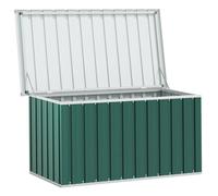 ""Sale 2026"" Coffre de rangement de jardin - BURKE - grande espace - Vert 129x67x65 cm - CC218