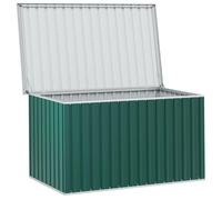 ""Sale 2026"" Coffre de rangement de jardin - BURKE - grande espace - Vert 171x99x93 cm - CC226