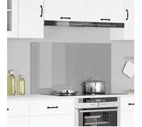 ""SALE 2026""Crédence de cuisine - moderne-design - verre - gris clair - 110x60 cm 153dsk76u8163