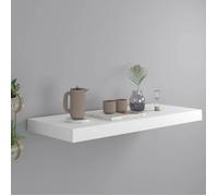 ""SALE 2026"" Étagères murale,ensemble élégant Blanc - Étagère murale flottante blanc 60x23,5x3,8cm MDF PRO220003919