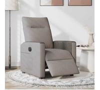 ""SALE 2026""Fauteuil inclinable - 135 degrés - 1 PLACE - Fauteuil de Relaxation - électrique Taupe Tissu 22.2 Kg 4426925