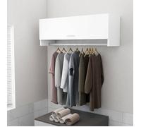 ""SALE 2026"" Garde-robe Blanc - Garde-robe blanc 100x32,5x35cm - bois d'ingénierie PRO907383175