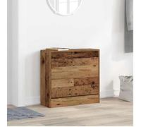 ""SALE 2026"" Meuble à chaussures Marron - Armoire à chaussures avec stockage Bois Ancien 60x21x57cm PRO269798130