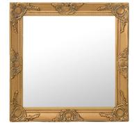 ""SALE 2026"" miroir mural magnifique Ou - Miroir mural style baroque 60x60cm Doré PRO574682650