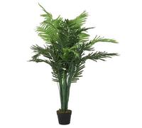 ""SALE 2026""Plante artificielle aspect réaliste Vert - Palmier artificiel 28 feuilles 120 cm vert 3.9 Kg5922142
