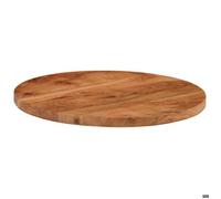 ""SALE 2026"" Plateau de table Brun - Dessus de table Ø40x3,8cm rond bois massif d'acacia PRO370991154