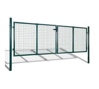 ""SALE 2026""portail de clôture/porte d'entrée pratique Vert - Grille de portail/clôture/mur en filet 300x75 cm 27.7 Kg2893920