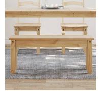 ""SALE 2026"" siège d'appoint Brun - Banc à manger Panama 105x30x45cm - bois massif de pin PRO564445644