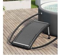 ""SALE 2026"" Systèmes de chauffage pour piscines - Panneau de chauffage solaire de piscine courbé 110x65cm PRO404437941