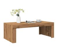 ""SALE 2026"" Table à café Brun - Table basse chêne artisanal 102x50x35cm - bois d'ingénierie PRO532671480