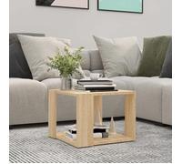 ""SALE 2026"" Table à café Brun - Table basse Chêne sonoma 40x40x30cm - bois d'ingénierie PRO423266840