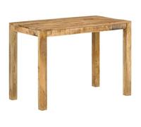 ""SALE 2026"" Table de cuisine style minimaliste Brun - Table à dîner 110x55x76cm - bois de manguier massif PRO295014275