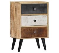 ""SALE 2026"" Table de nuit Brun - Table de chevet 40x30x60cm - bois de manguier massif PRO771596670