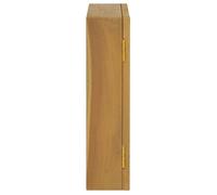 ""SALE d'hiver"" Armoire à miroir - BURKE - meuble rangement - 60x10x40 cm Bois de teck solide AA1427