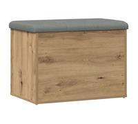 ""SALE d'hiver"" Banc de rangement - SOLOMON - Meuble de couloir - chêne artisanal 62x42x45 cm - bois d'ingénierie bb318