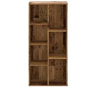 ""SALE d'hiver"" Bibliothèque Multi-Rangement - JILL'S - armoire à livres - vieux bois 50x25x105 cm, bois d'ingénierie BB2312