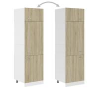 ""SALE d'hiver"" Cabinet/Armoire réfrigérée - mango - Buffet haut - Chêne sonoma Bois d’ingénierie EU1046