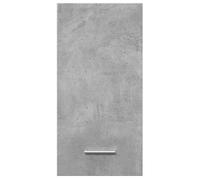 ""SALE d'hiver"" Cabinet/Armoire suspendue - mango - Meuble cuisine Mural - ""Lyon"" Gris béton 30 x 31 x 60 cm Bois d'ingénierie EU930