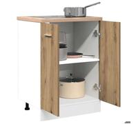 ""SALE d'hiver"" Meuble bas ""Lyon"" - mango - Cabinet de cuisine - Chêne artisanal 60 x 46 x 81,5 cm Bois d'ingénierie EU1296