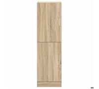 ""SALE d'hiver"" Placard/Armoire de cuisine - mango - avec rangement - chêne sonoma 38x41,5x131,5cm bois ingénierie EU513