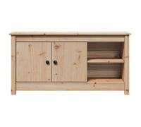 ""SALE Janvier"" MODERNE Cabinet TV - MGH - MEUBLE TV/HIFI - Avec rangement - 103x36,5x52 cm - Bois de pin massif TT809