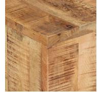 ""SALE Janvier"" MODERNE Cabinet TV - MGH - MEUBLE TV/HIFI - Avec rangement - 110x30x40 cm Bois massif de manguier TT320