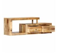 ""SALE Janvier"" MODERNE Cabinet TV - MGH - MEUBLE TV/HIFI - Avec rangement - 120x30x40 cm Bois massif de manguier TT101