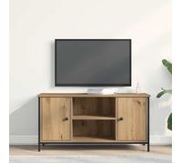 ""SALE Janvier"" MODERNE Cabinet TV - MGH - MEUBLE TV/HIFI - Avec rangement - chêne artisanal 100x40x50 cm - Bois d'ingénierie TT1990
