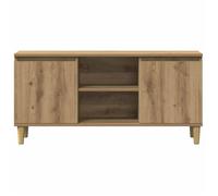 ""SALE Janvier"" MODERNE Cabinet TV - MGH - MEUBLE TV/HIFI - Avec rangement - chêne artisanal 102x35x50 cm - Bois d'ingénierie TT1820