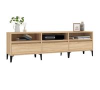 ""SALE Janvier"" MODERNE Cabinet TV - MGH - MEUBLE TV/HIFI - Avec rangement - chêne sonoma 150x30x44,5 cm - Bois d'ingénierie TT1399