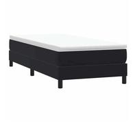 ""Sale juillet""Sommier à lattes - vidaXL - velours - noir - sans matelas - 80 x 210 cm krj32m